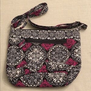 SIERRA PACIFIC CRAFTS QUILTED BAG VIBRANT COLOURS LINED ZIPPER CLOSING #1268
